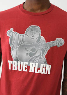True Religion Men's Dotted Buddha Logo Tee