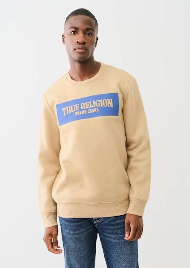 True Religion Men's Embossed Arch Logo Sweatshirt