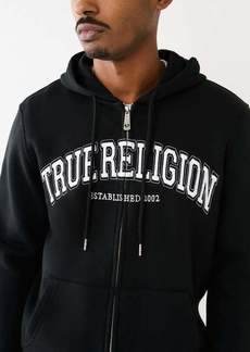 True Religion Men's Embroidered TR Zip Hoodie