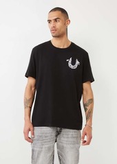 Men's Embroidered True Religion Logo T-Shirt