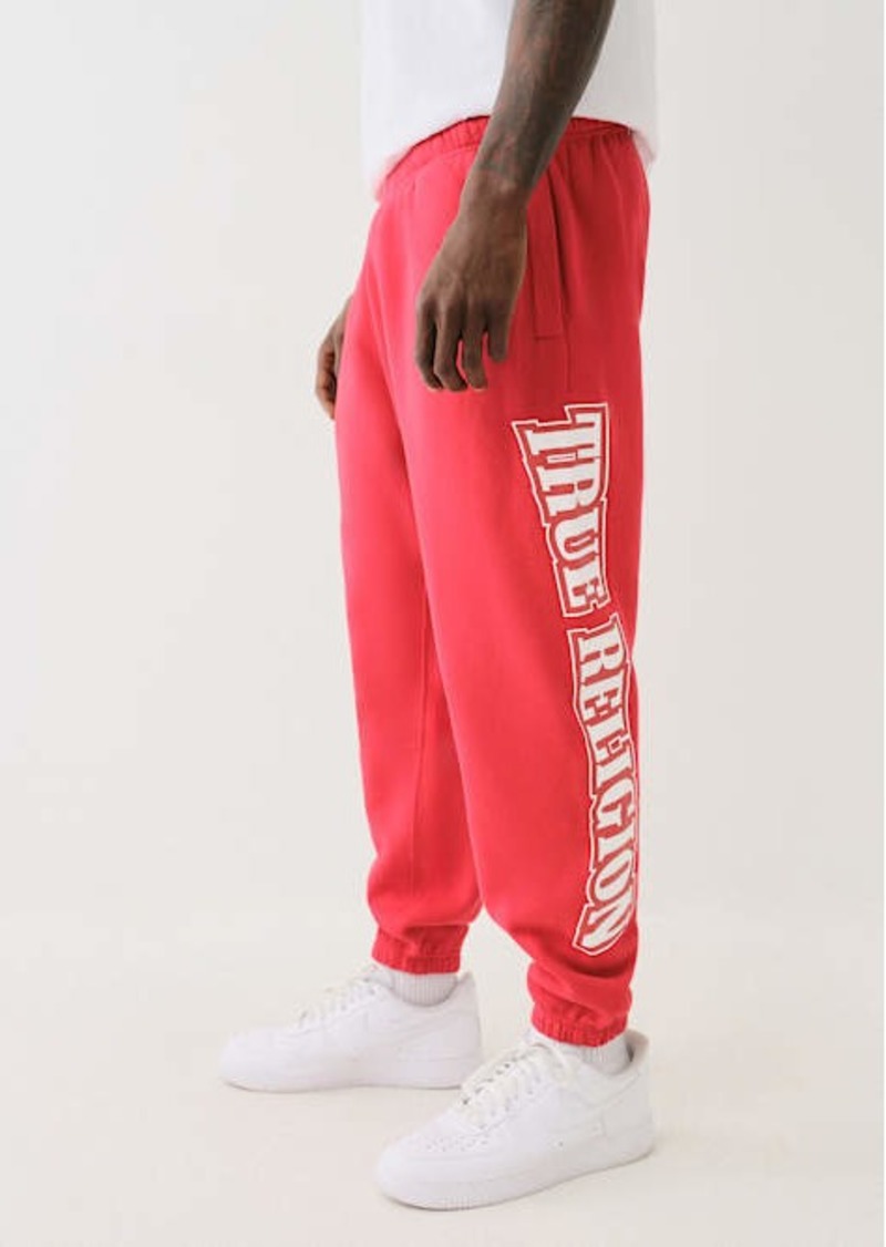 True Religion Men's Exaggerated Icon Jogger