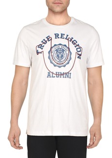 True Religion Mens Graphic Logo Graphic T-Shirt