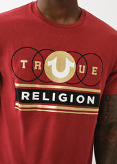 True Religion Men's Horseshoe Circle Logo T-Shirt