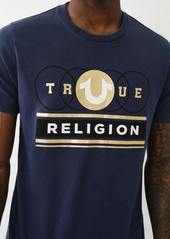 True Religion Men's Horseshoe Circle Logo T-Shirt