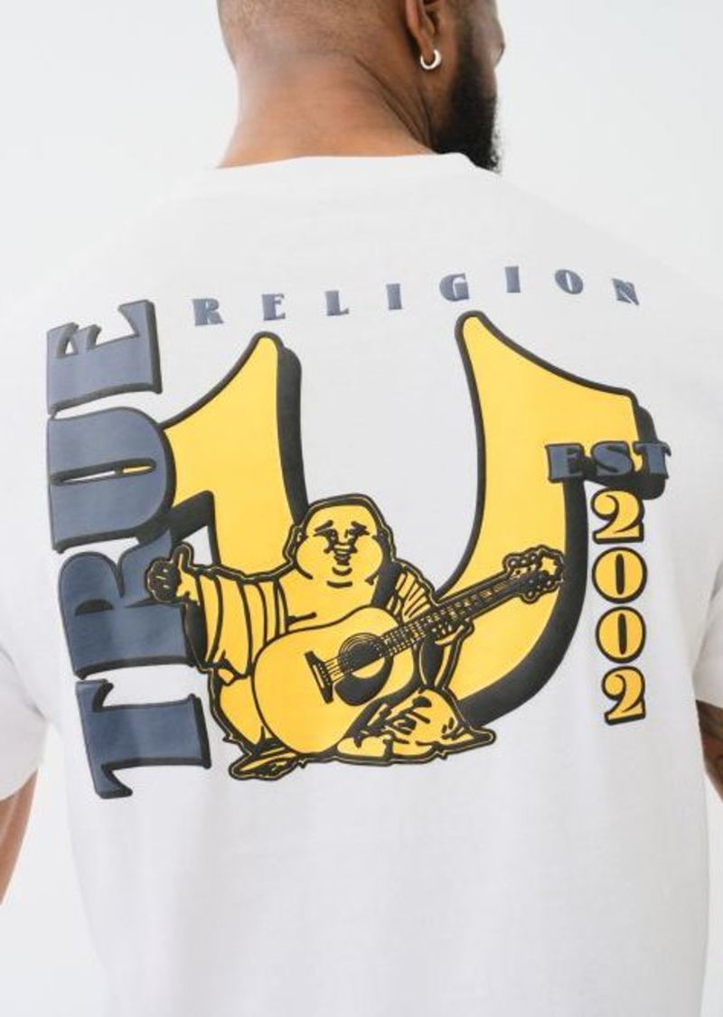 True Religion Men's Horseshoe Logo Crew T-Shirt
