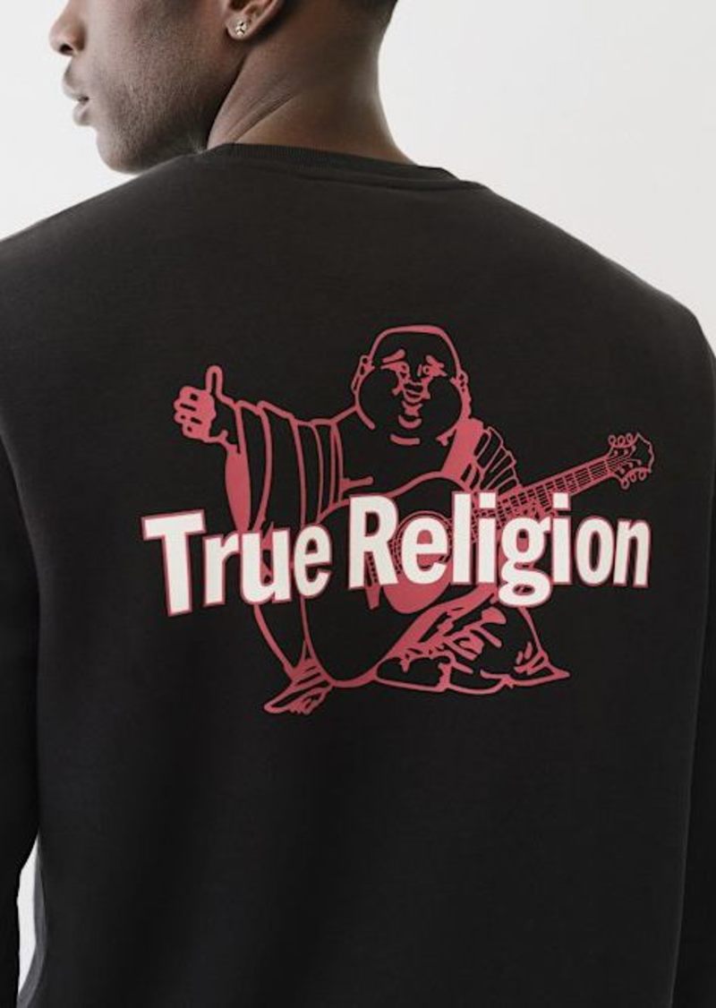 True Religion Men's Horseshoe Logo Sweatshirt