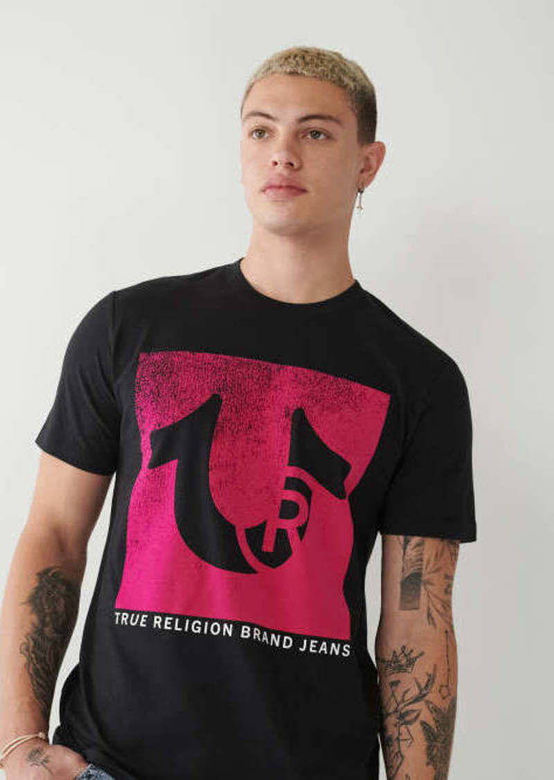 True Religion Men's Horseshoe Logo Tee