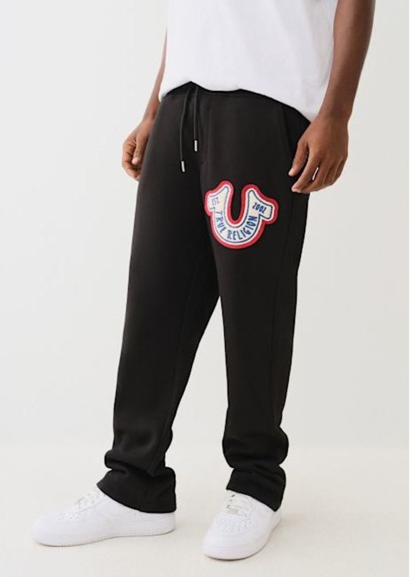 True Religion Men's Horseshoe Patch Sweat Pant