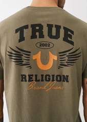 True Religion Men's Horseshoe Wing Logo T-Shirt