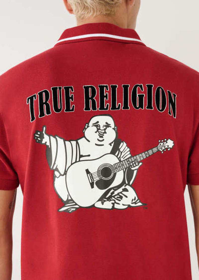 True Religion Men's Logo Polo Shirt
