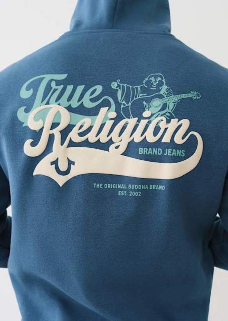 True Religion Men's Old Skool Zip Hoodie