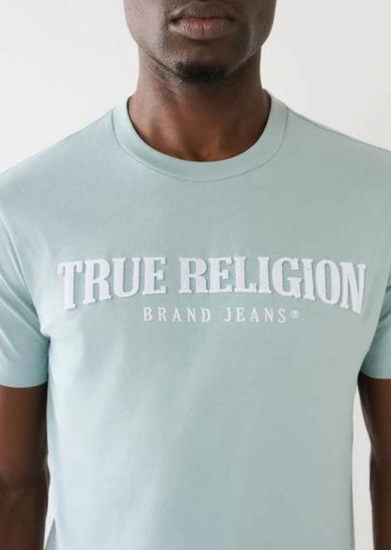 Men's Pile Arch True Religion Logo T-Shirt