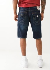 True Religion Men's Ricky Frayed Denim Short