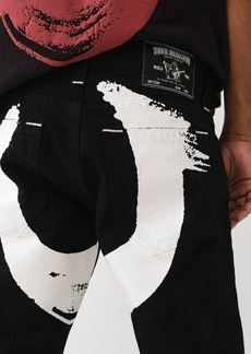 True Religion Men's Ricky Painted Horseshoe Jean