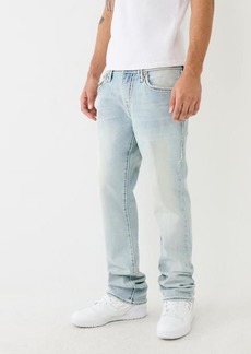 True Religion Men's Ricky Rope Stitch Flap Straight Jean
