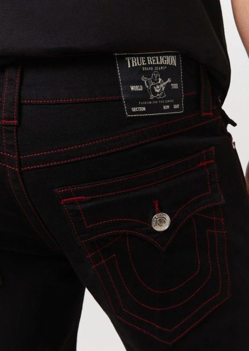 True Religion Ricky Single Needle Flap Jean Straight Jean