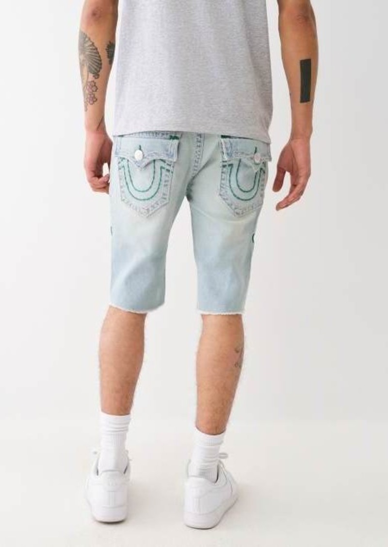 True Religion Men's Rocco Super T Frayed Short