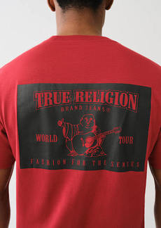 True Religion Men's Solid Buddha Logo T-Shirt