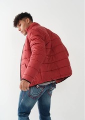 True Religion Men's Solid Puffer Jacket