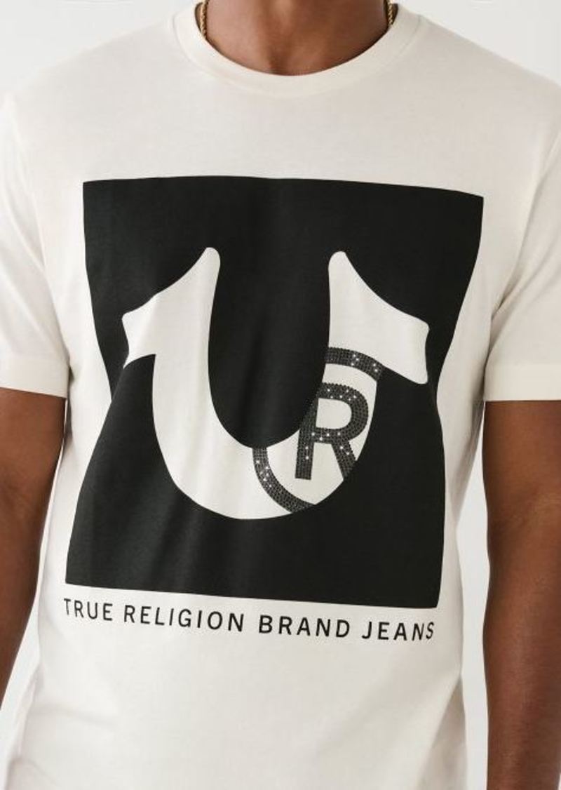 True Religion Men's Studded Logo T-Shirt