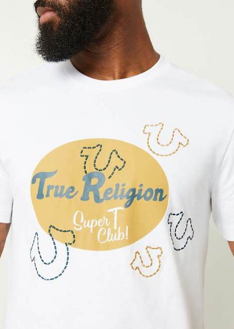 True Religion Men's Super T Club T-Shirt