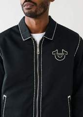 True Religion Men's Super T Twill Bomber Jacket