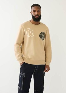 True Religion Men's TR Buddha Embroidered Sweatshirt