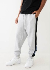 True Religion Men's TR Stripe Trim Jogger