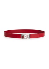 true religion red belt