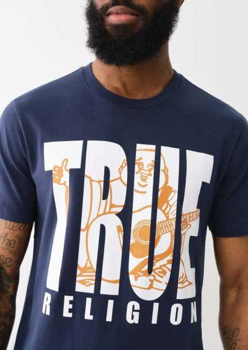 True Religion Men's True Buddha Logo T-Shirt