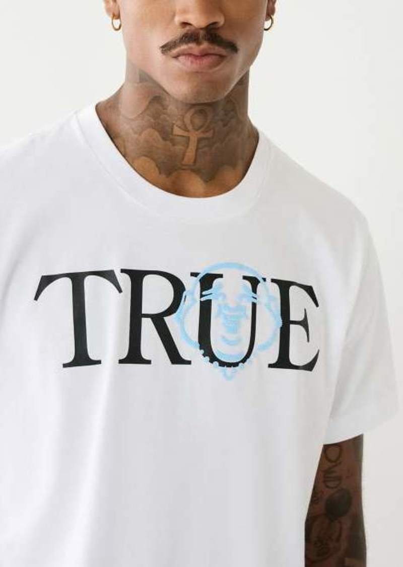 True Religion Men's True Buddha Logo Tee