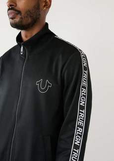 True Religion Men's True Logo Trim Track Jacket