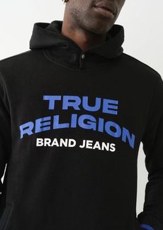Men's True Religion Logo Snap Hoodie