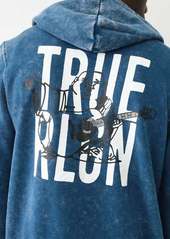 True Religion Men's True Rlgn Buddha Zip Hoodie