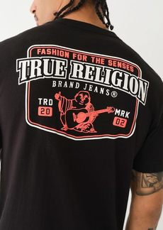 True Religion Men's True Trademark 2002 Logo Tee