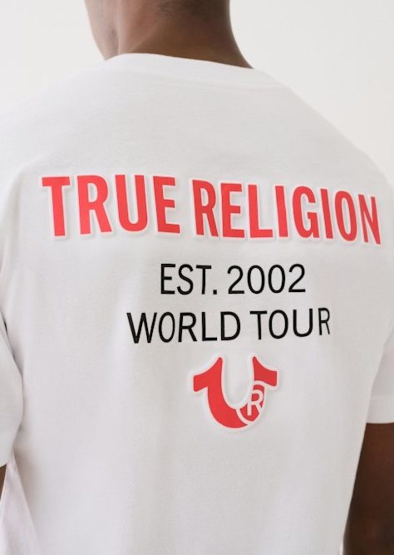 True Religion Men's World Tour Crew T-Shirt