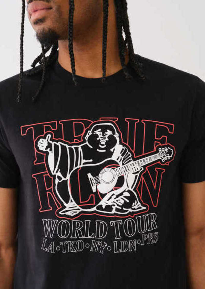 True Religion Men's World Tour Logo T-Shirt