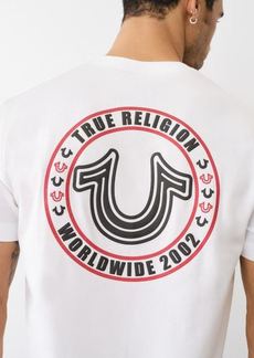 True Religion Men's Worldwide 2002 Logo Tee