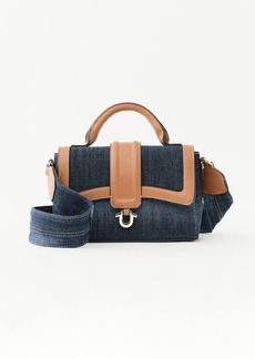 True Religion Mini Denim Satchel