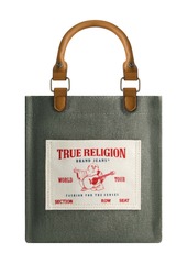 True Religion NORTH-SOUTH BUDDHA POCKET TOTE