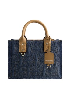 True Religion QUILTED HORSESHOE MODERN TOTE