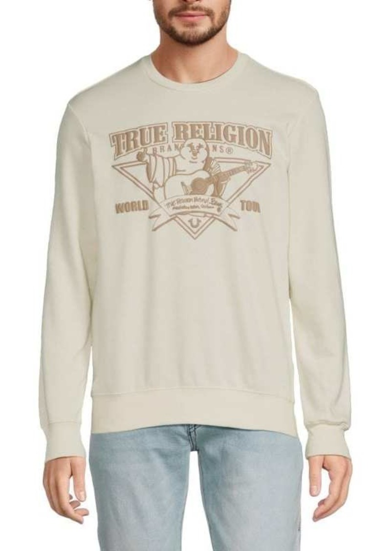 True Religion Rocking Buddha Logo Sweatshirt