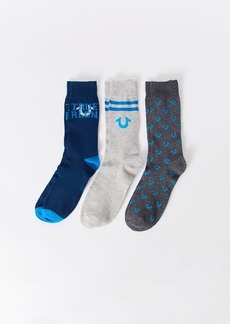 True Religion Sock Gift Set - 3 Pack