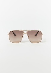 True Religion Square Aviator Sunglasses