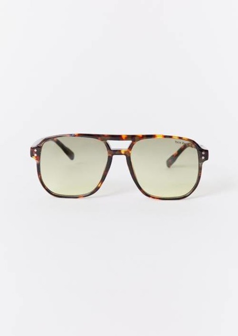 True Religion Tortiose Aviator Sunglasses