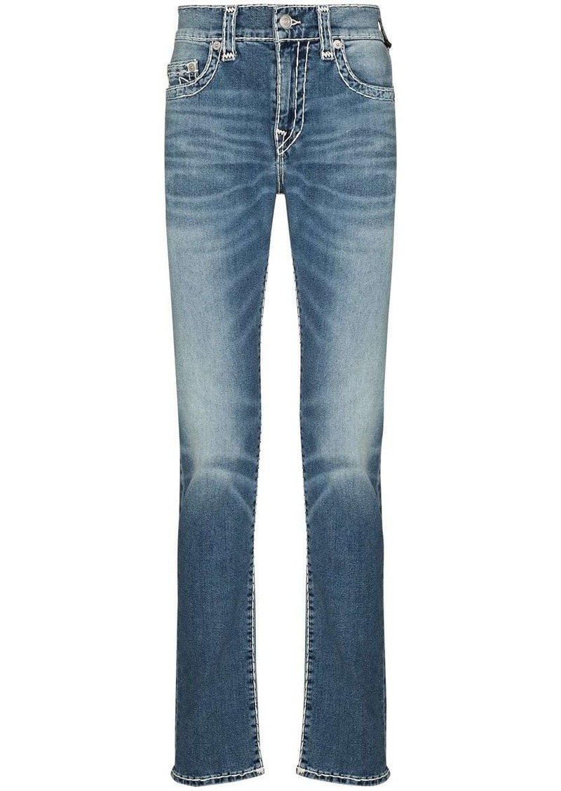 True Religion Stargazing Rocco straight-leg jeans