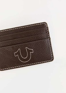 True Religion True Leather Card Holder