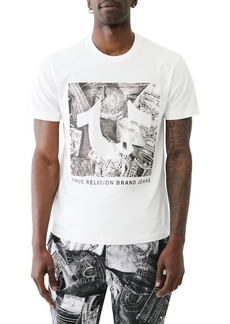 True Religion Brand Jeans Cotton Graphic T-Shirt