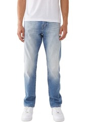 True Religion Brand Jeans Geno Flap Big T SLim Straight Leg Jeans in Light Wash at Nordstrom
