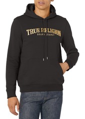 True Religion Brand Jeans Men's Antique Zip Up Logo Hoody